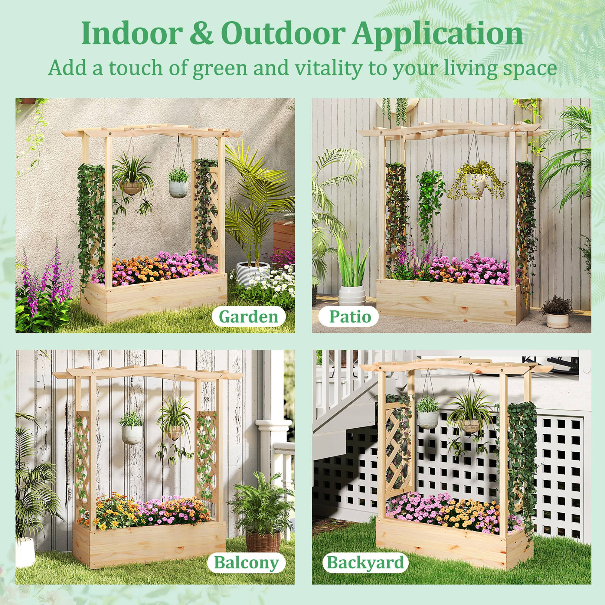 Indoor & Outdoor Application  
Add a touch of green and vitality to your living space  

Garden  
Patio  
Balcony  
Backyard