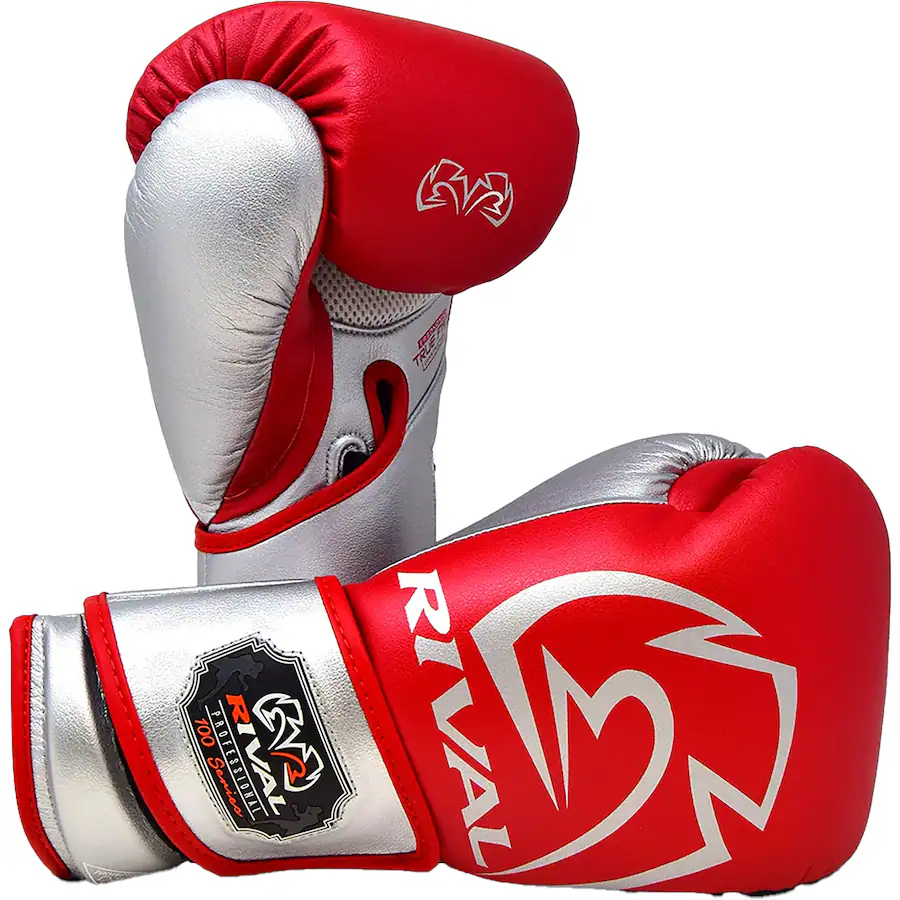 Rb100 RIVAL Boxing RB100 Professional Bag Glove Large Red/Silver RB100 - Best Buy