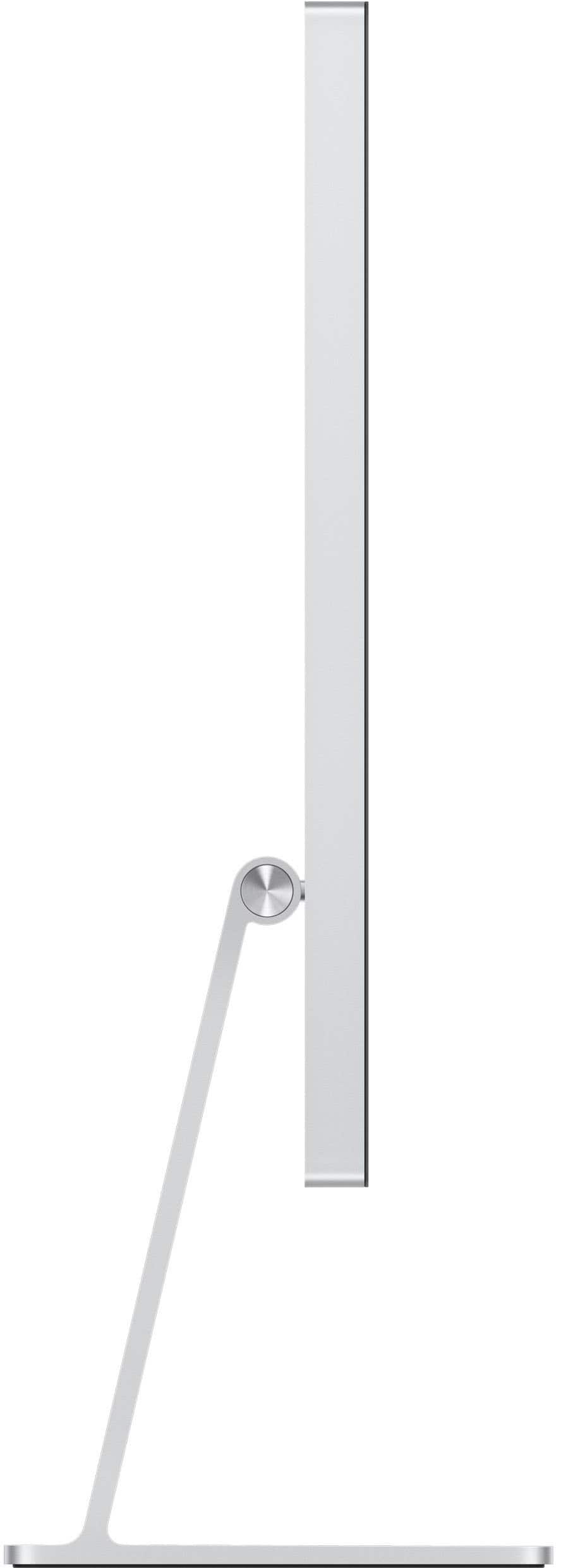 Alt View 2. Apple - Studio Display - Standard glass - Tilt- and height-adjustable stand - Silver.