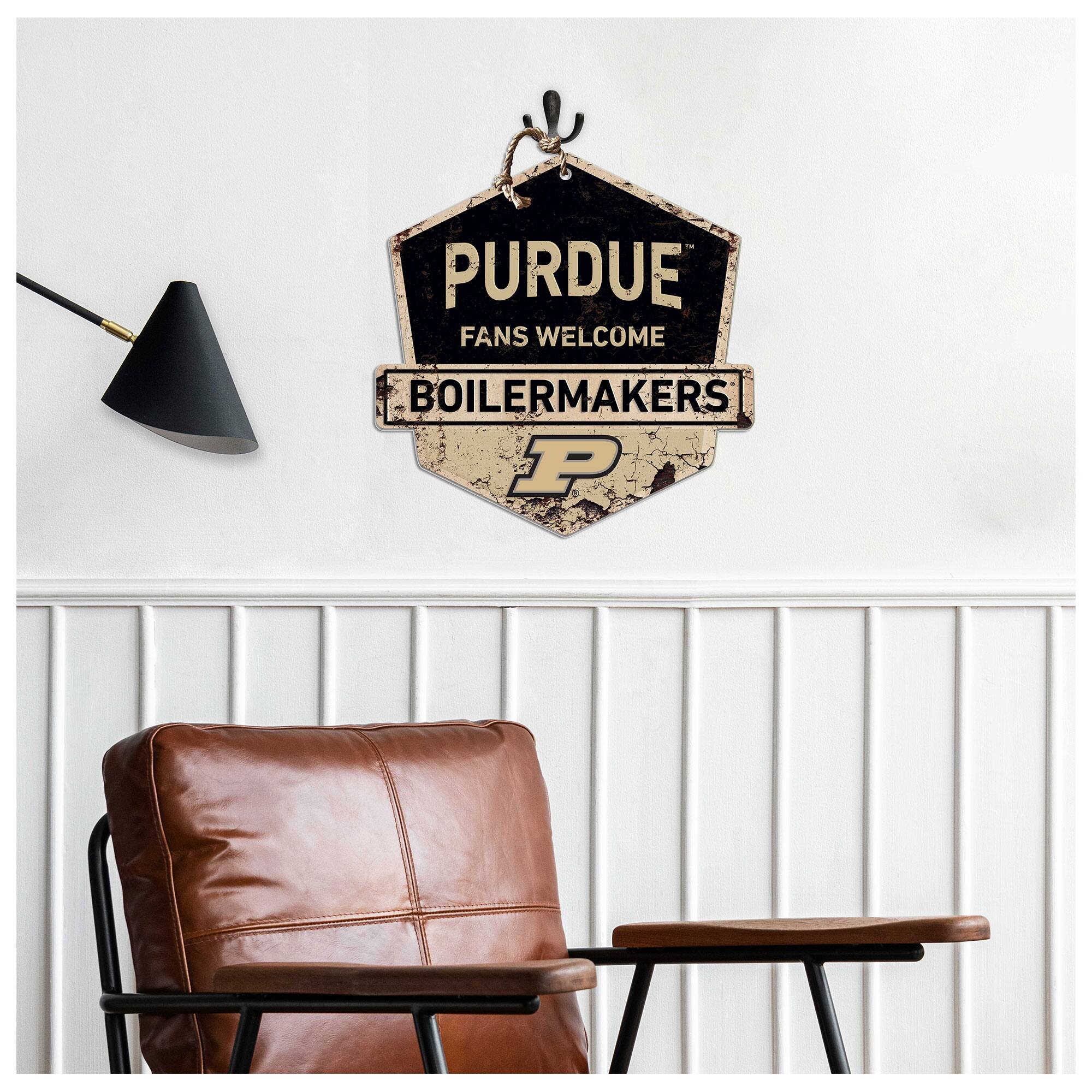 PURDUE FANS WELCOME BOILERMAKERS