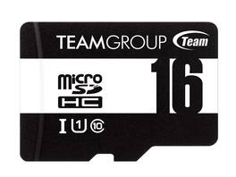 Team Group - Team 16GB microSDHC UHS-I/U1 Class 10 Memory Card with Adapter, Speed Up to 80MB/s (TUSDH16GCL10U03)