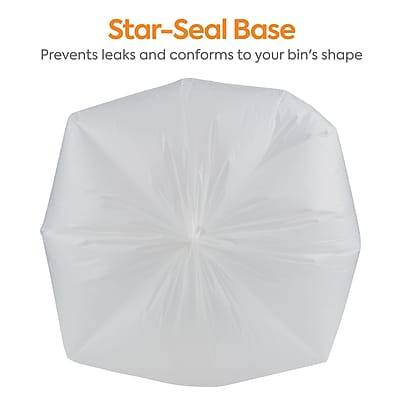 Star-Seal Base  
Prevents leaks and conforms to your bin's shape