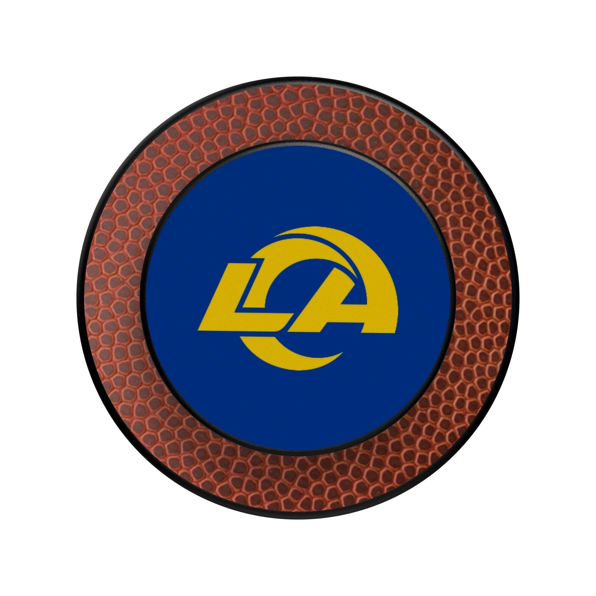 Alt View 2. Keyscaper - Los Angeles Rams Endzone Solid PopSockets Magnetic Phone Grip & Stand - No Size - Black.