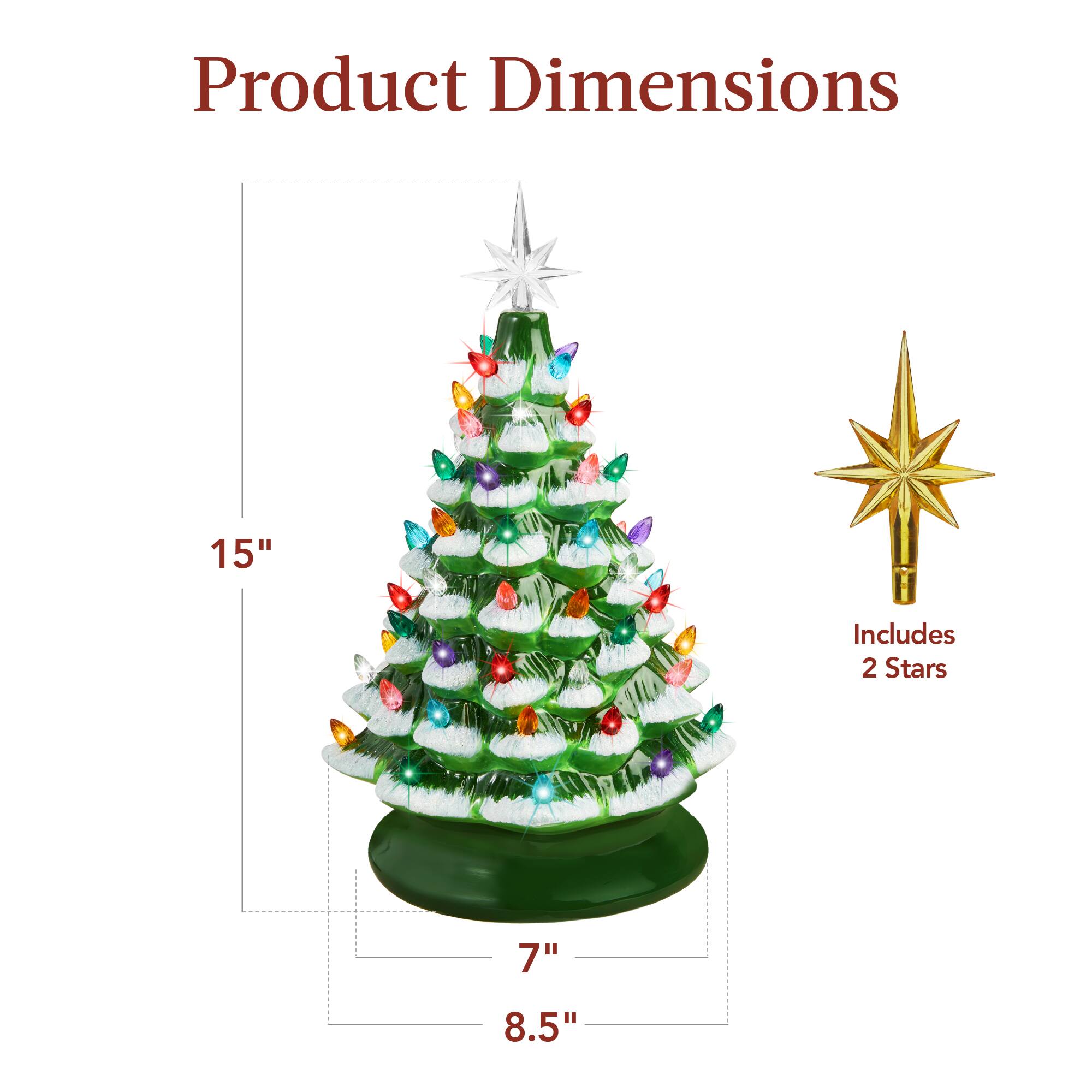 Product Dimensions

15"

7"

8.5"

Includes 2 Stars