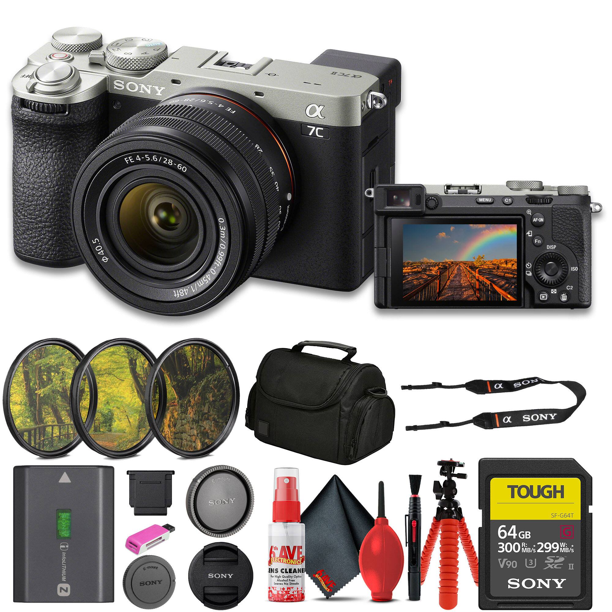 SONY α7C  
FE 4-5.6/28-60  
138 X 7C D  
E0 40.5  
LUS 01  
0.99ft  
48ft  
45m/1  
Fn DOP 2  
DO se C2  
SONY  
SONY  
SONY  
SONY  
TOUGH SF-G64T  
64 GB  
300 MB/s  
299 MB/s  
V90  
SONY  
SAVE ELECTRONIC INS CLEANER  
TOUGH  
64 GB  
300 MB/s  
299 MB/s  
V90