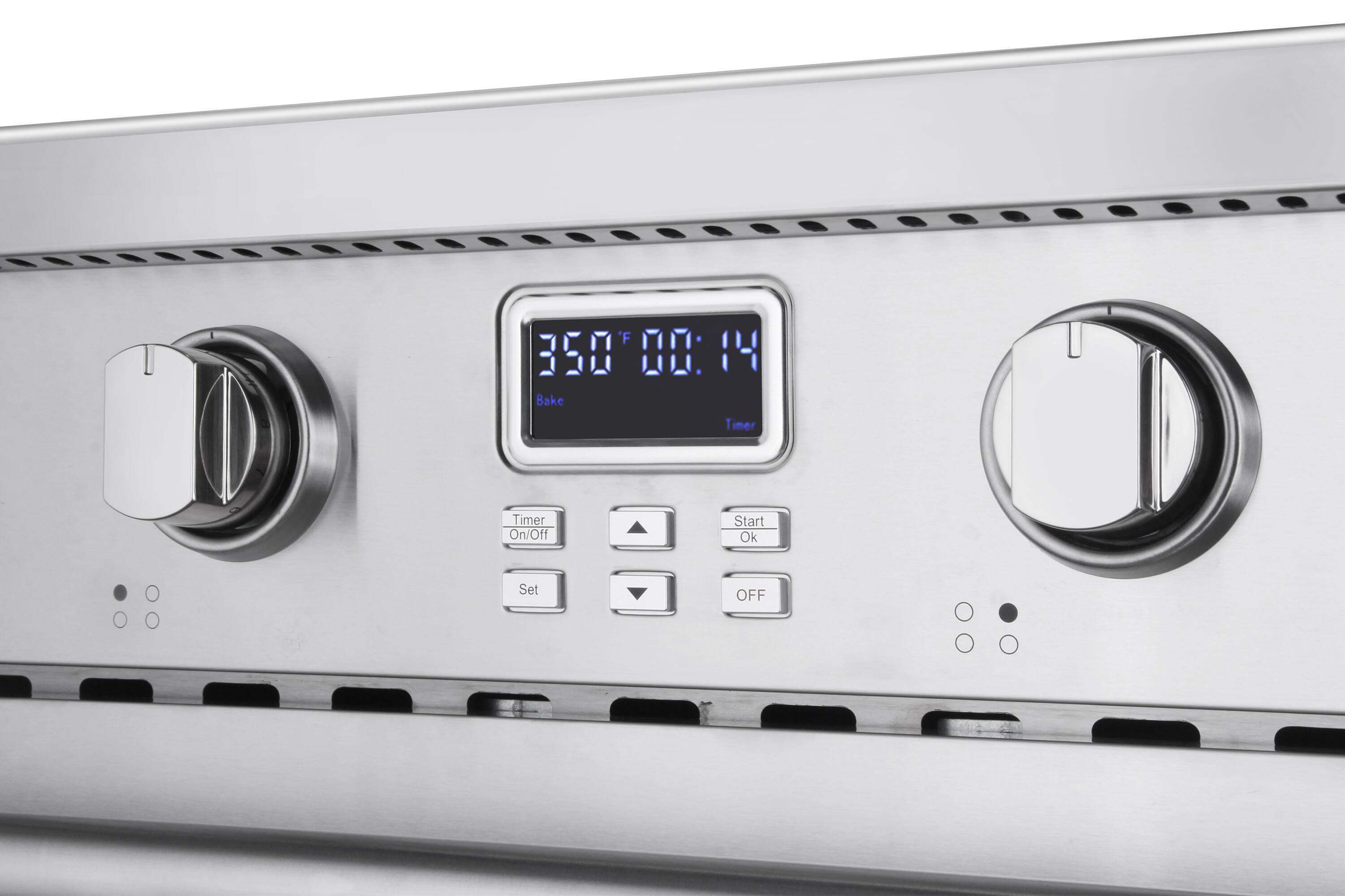 F 358 00:14 00 14 Bake Timer Timer On/Off Start Ok Set OFF