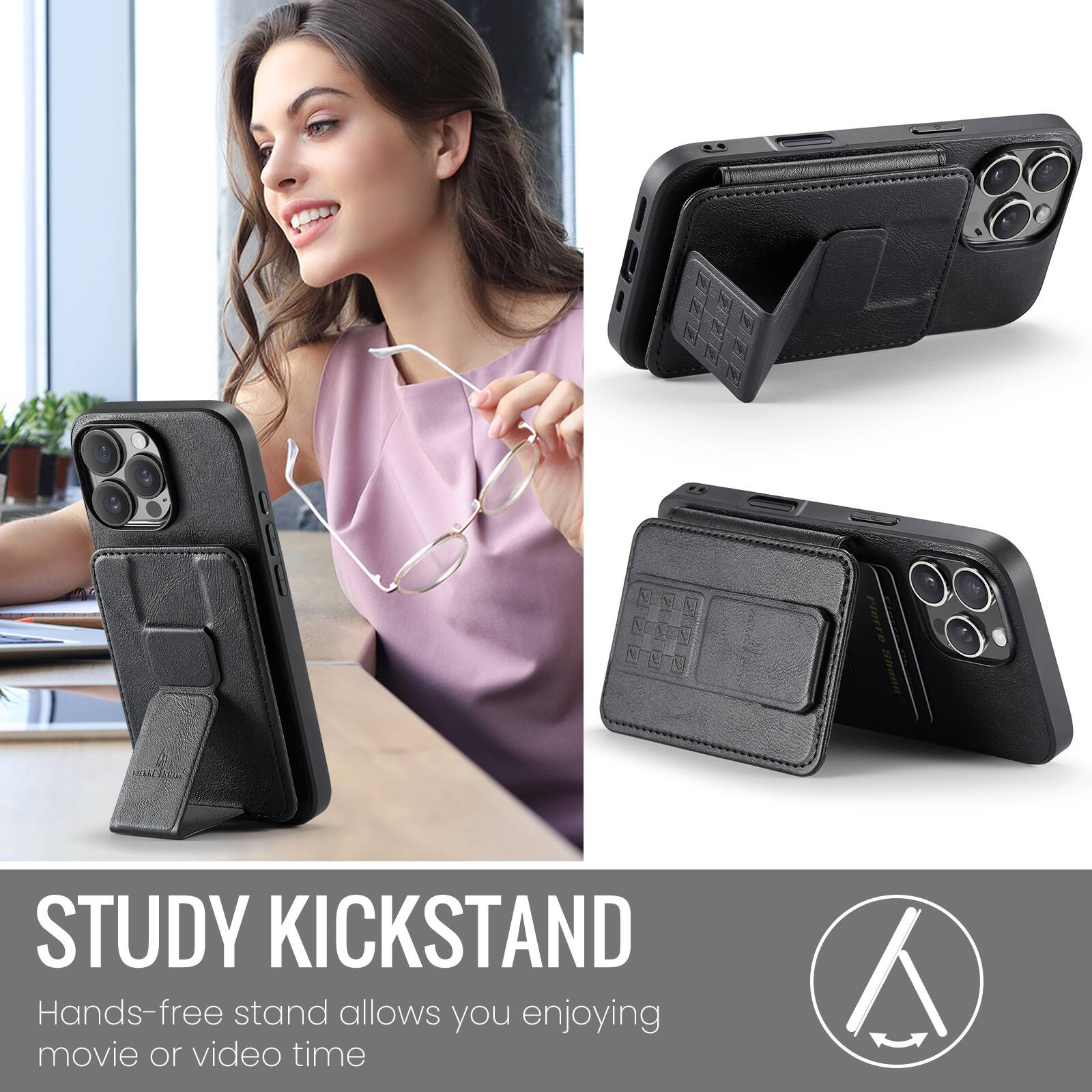 STUDY KICKSTAND  
Hands-free stand allows you enjoying movie or video time