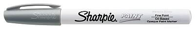 Sharpie - Oil-Based Paint Marker, Fine Tip - Silver Metallic