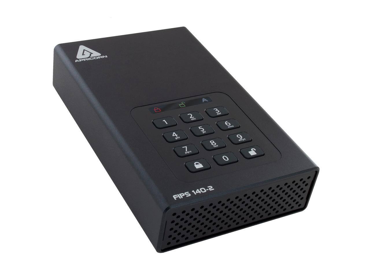 APRICORN A 3 det 2 abs 1 6 -o 5 3kd 4 ghi 9 wiyz 8 tu 7 pqrs 0 FIPS 140-2