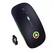 Front. Stock Preferred - 2.4GHz Wireless Optical Mouse USB Rechargeable RGB Cordless Mice for PC Laptop Black - Black.