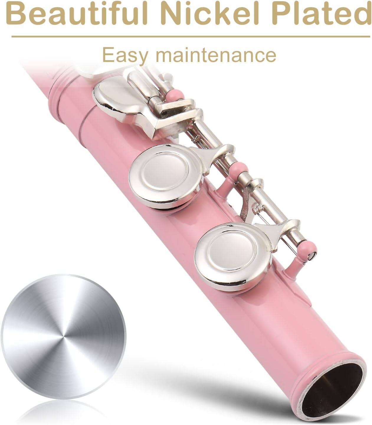 Beautiful Nickel Plated  
Easy maintenance