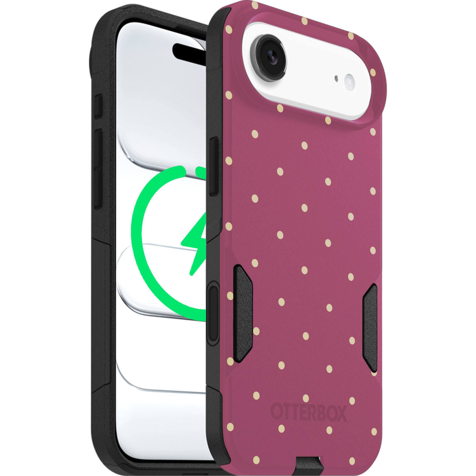 Muave Polka Dots