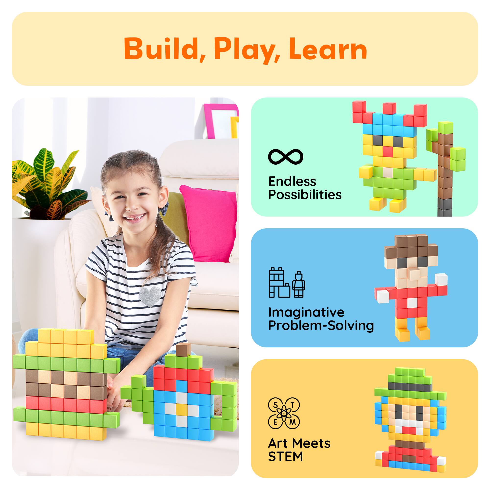 Build, Play, Learn

Endless Possibilities

Imaginative Problem-Solving

Art Meets STEM