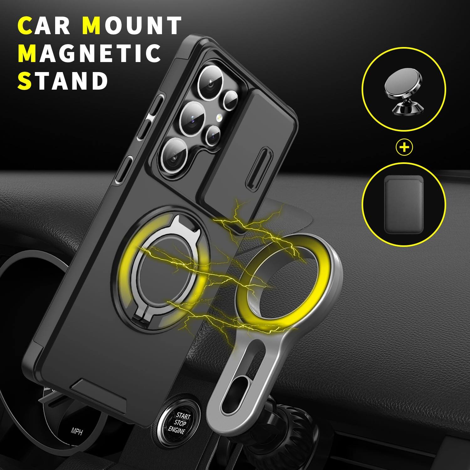 CAR MOUNT MAGNETIC STAND

MPH

START STOP ENGINE