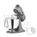 Angle. KitchenAid - KitchenAid Artisan Series 5 Quart Tilt-Head Stand Mixer - KSM150PSGR.