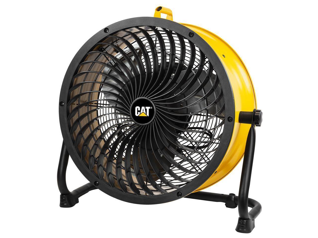 Alt View 6. Caterpillar - Caterpillar CF-HVD-18AC-YW 18" 2-in-1 Industrial Fan - 3,400 CFM - 4-Speed - 360° Adjustable.