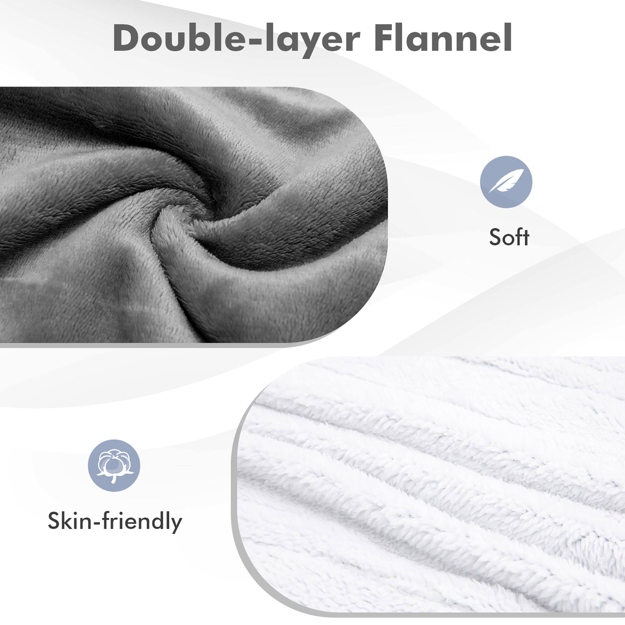 Double-layer Flannel Soft Skin-friendly