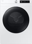 Samsung - 4.0 cu. ft. Electric Dryer with AI Smart Dial and Wi-Fi Connectivity - White