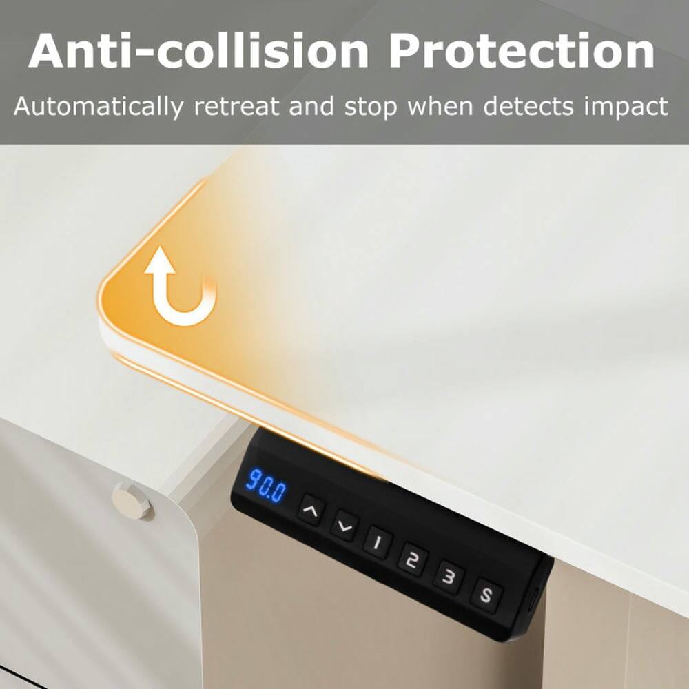 Anti-collision Protection  
Automatically retreat and stop when detects impact