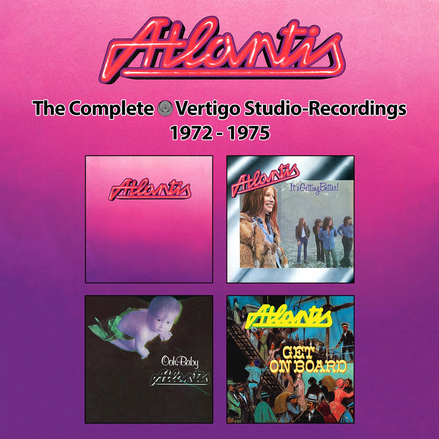 Atlantis - Get On Board: The Complete Vertigo Recordings 1972-1975   - COMPACT DISCS [CD] price history on PriceWatchPro