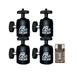 Slow Glow - Maverick Infinity Camera Tree Mount with Adjustable Ball Head Bundle