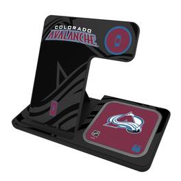 Keyscaper - Colorado Avalanche 3-In-1 Wireless Charger - Multicolor