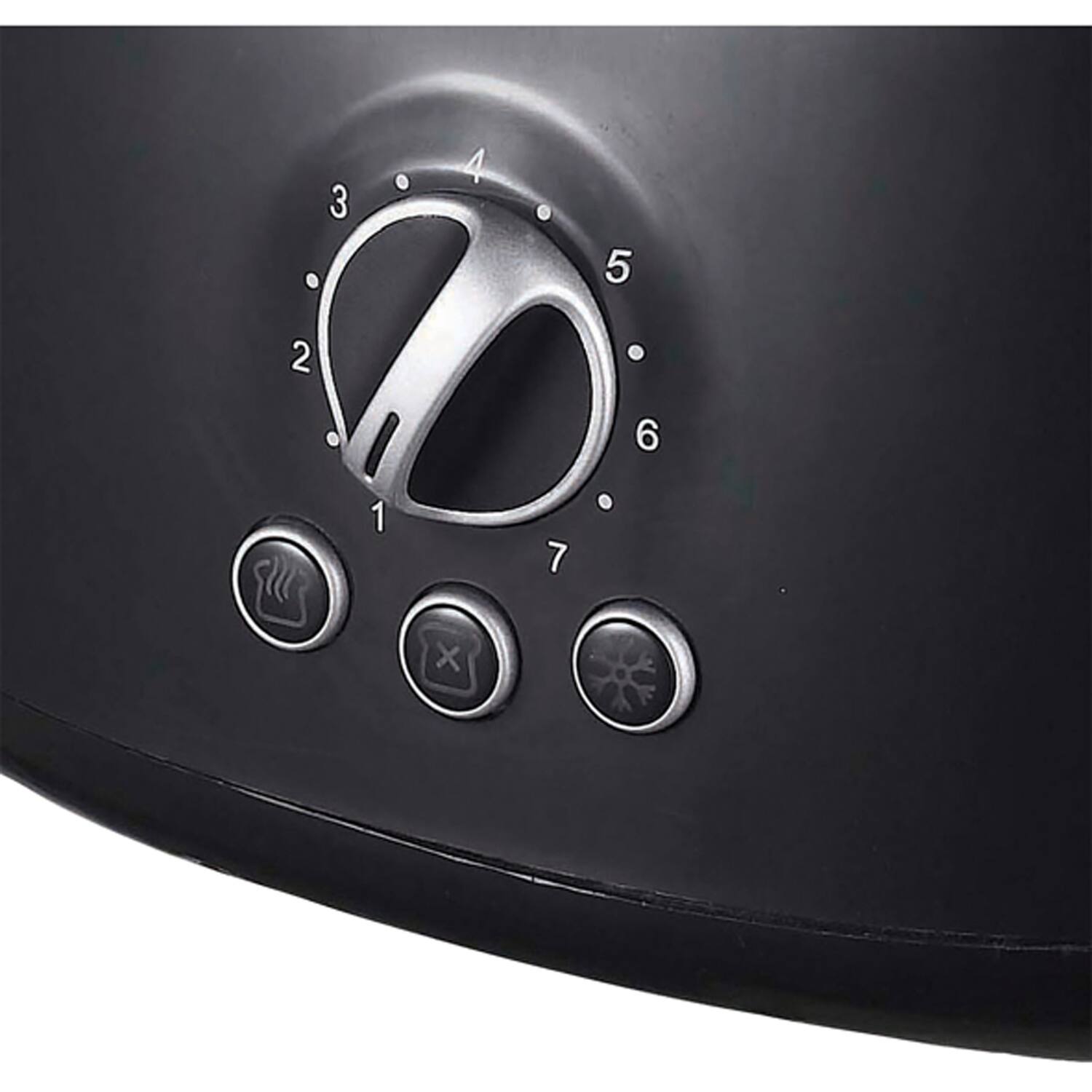 Alt View 8. Brentwood - Brentwood Cool Touch 2-Slice Extra Wide Slot Retro Toaster in Black - Black.
