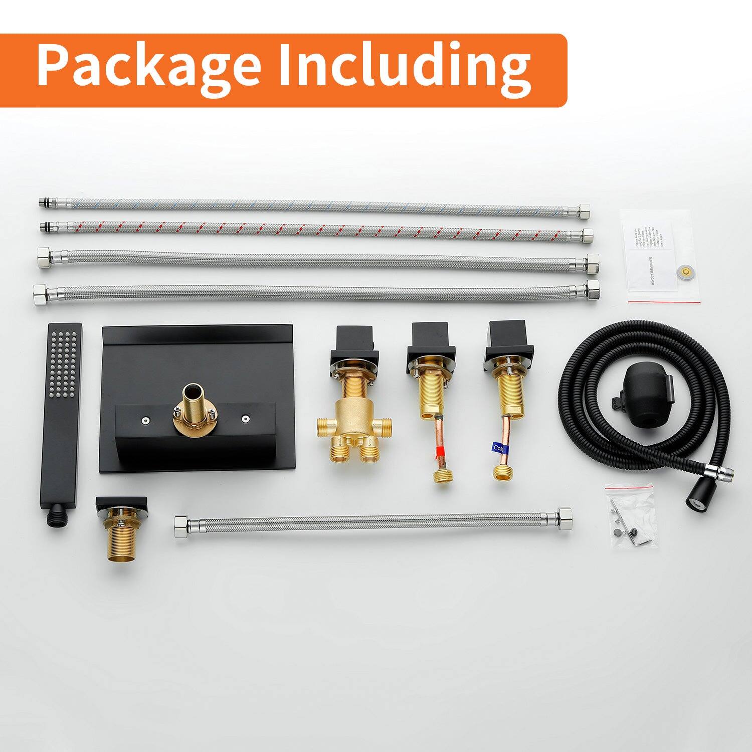 Package Including

- 1 Control Box
- 1 Remote Control
- 1 Main Valve
- 1 Pressure Gauge
- 1 Hose
- 1 Nozzle
- 1 Filter
- 1 Connector
- 1 Adapter
- 1 Quick Connector
- 1 Hose Connector
- 1 Hose Clamp
- 1 Manual