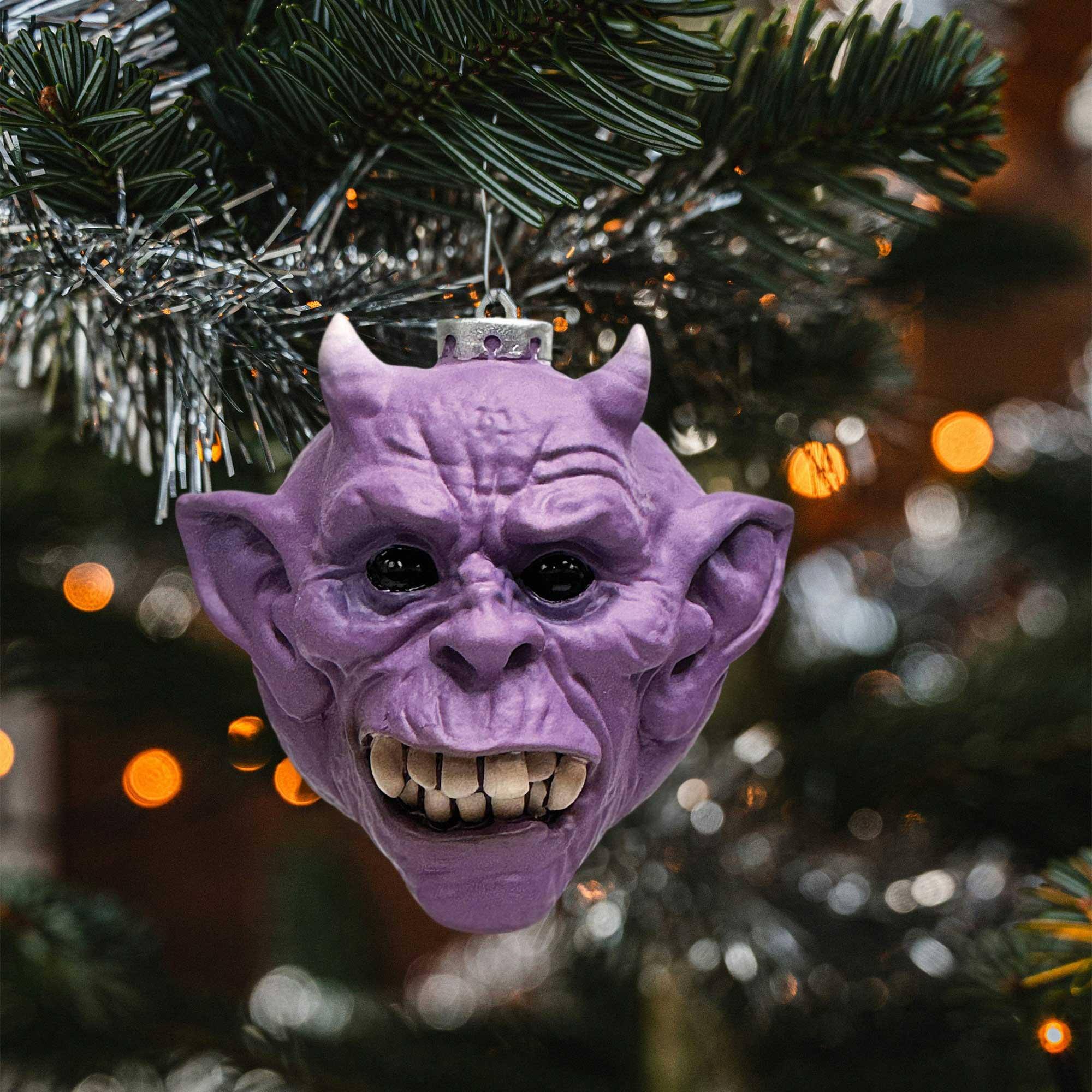 Alt View 1. Gorenaments - Len Simon's Gorenaments 3.5 Inch Horror Ornament Series 1 | Bill - White.