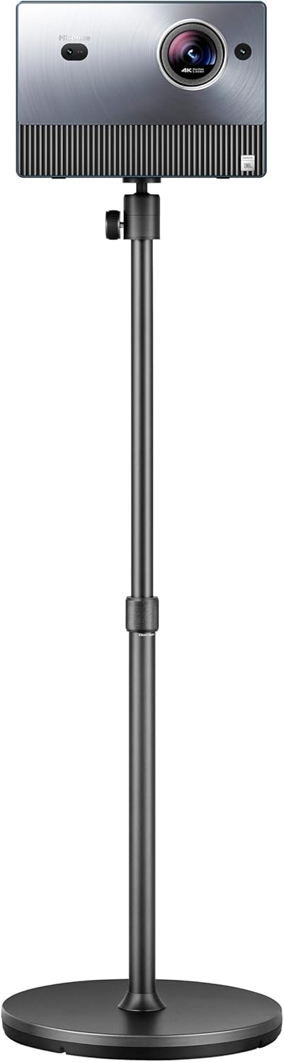 Alt View 1. Hisense - Hisense Projector C1 Premium Metallic Pairing Floor Stands SG8H - Black.