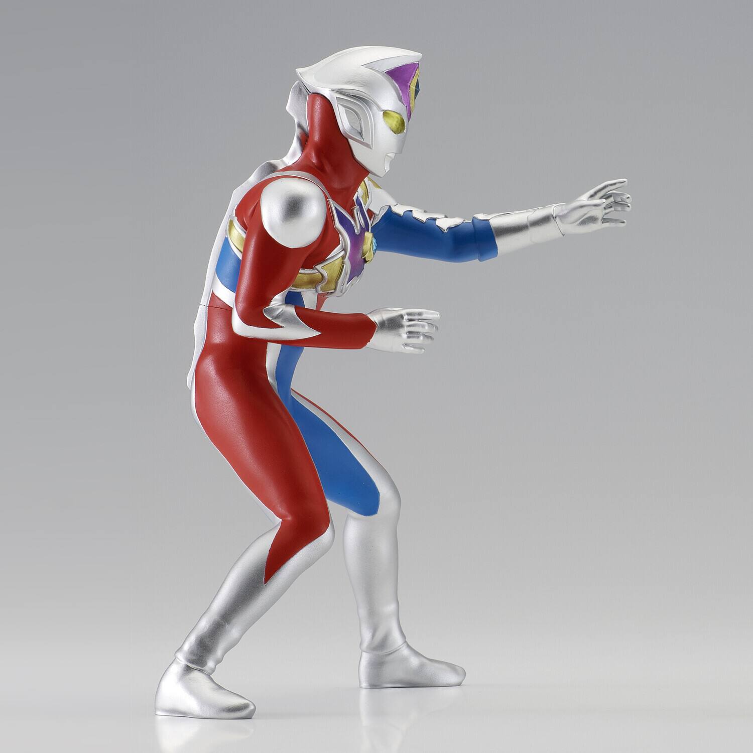 Alt View 1. PopMarket - BanPresto - Ultraman Decker - Hero's Brave Statue Figure - Ultraman Decker Flash Type Version A - COLLECTIBLES - Multicolor.