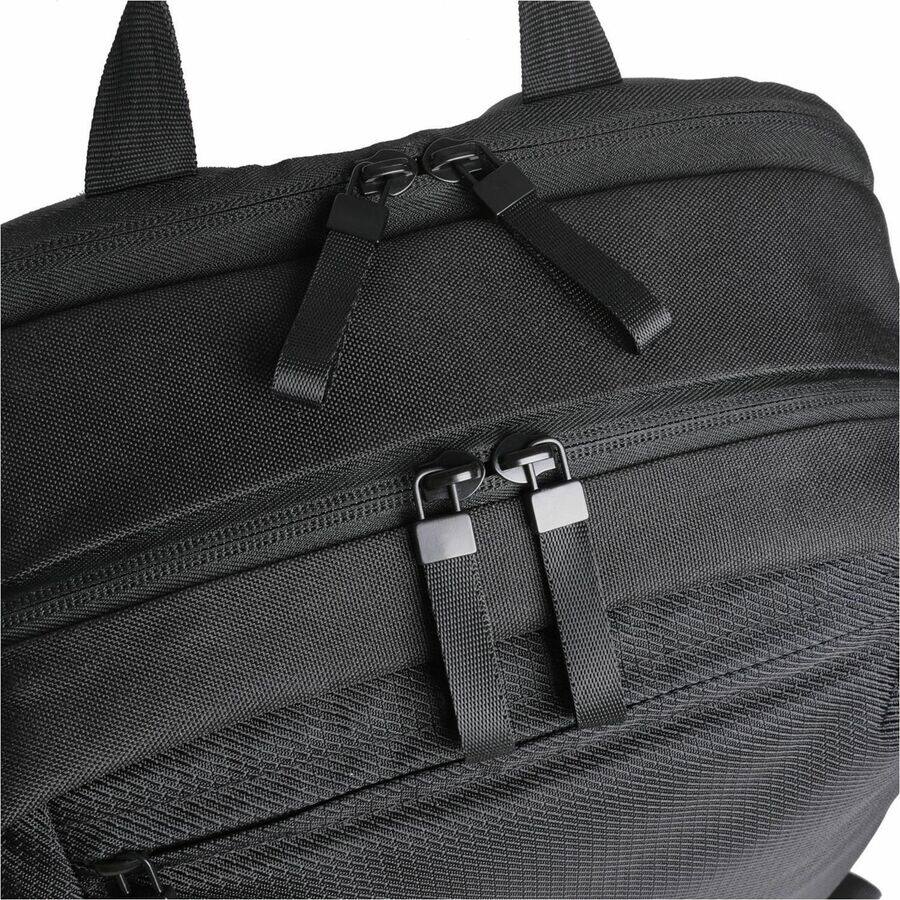 Alt View 7. V7 - V7 Eco-Friendly CBP16-ECO2 Carrying Case (Backpack) for 15.6" to 16" Notebook - Black - V7 RPET Eco-Friendly Recycled - Black.