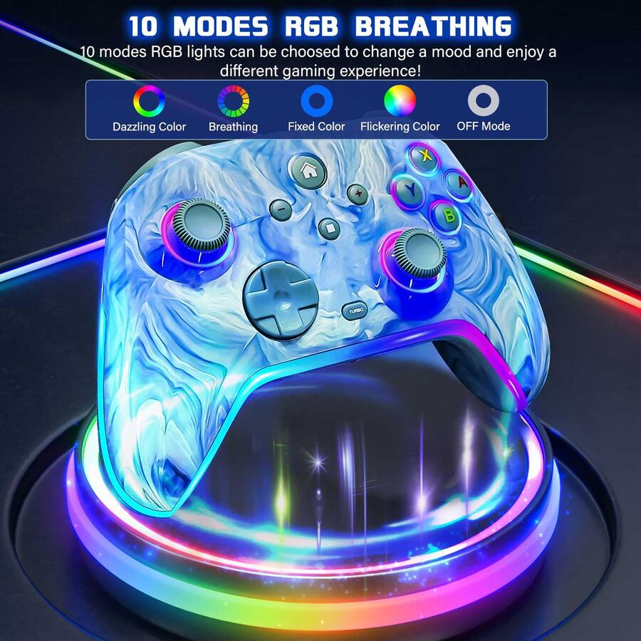 Hm Controllers HM 1810 Wireless Pro Controller For Switch/oled/lite 1200mah ...