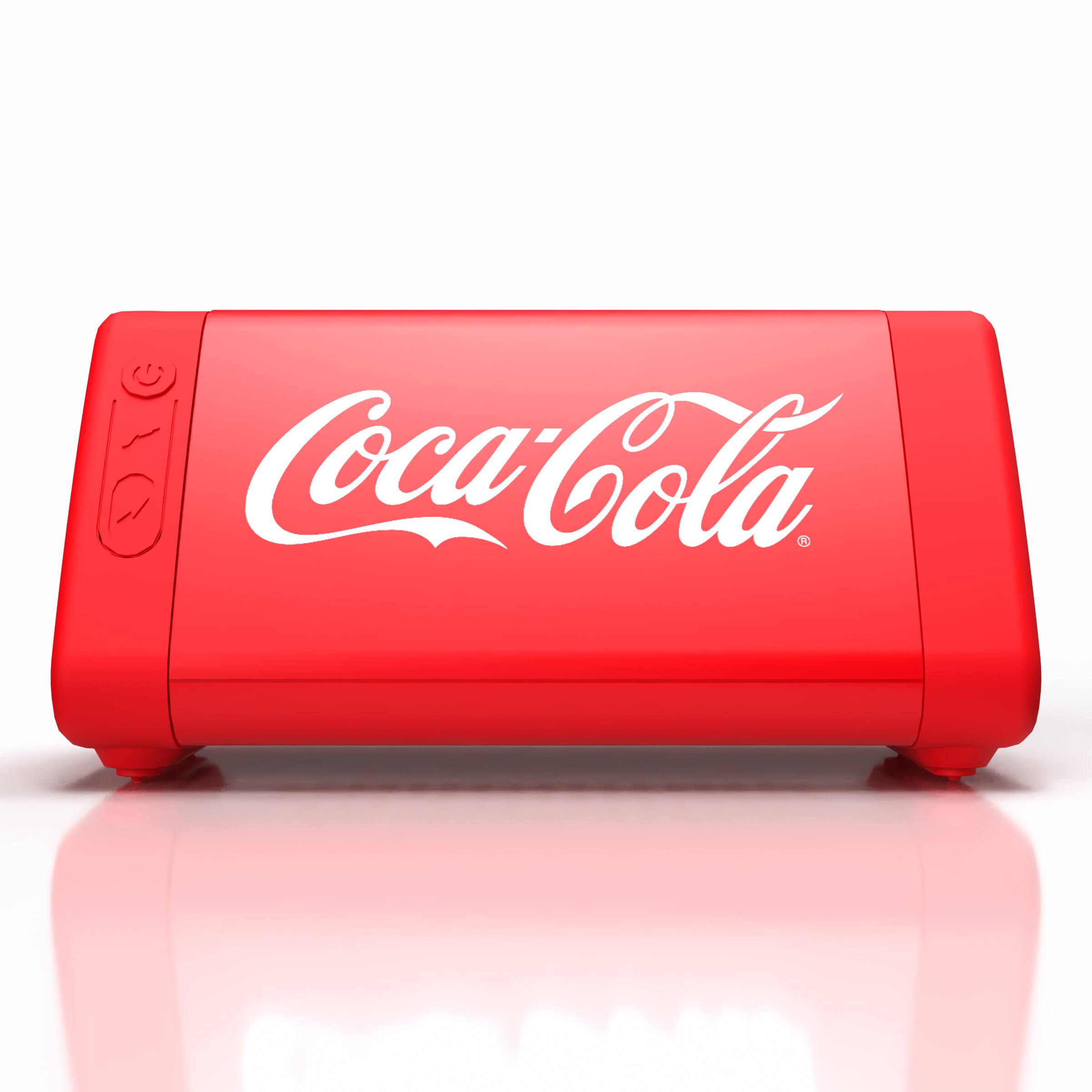 Alt View 1. OontZ - 3 Bluetooth Speaker, Coca-Cola.