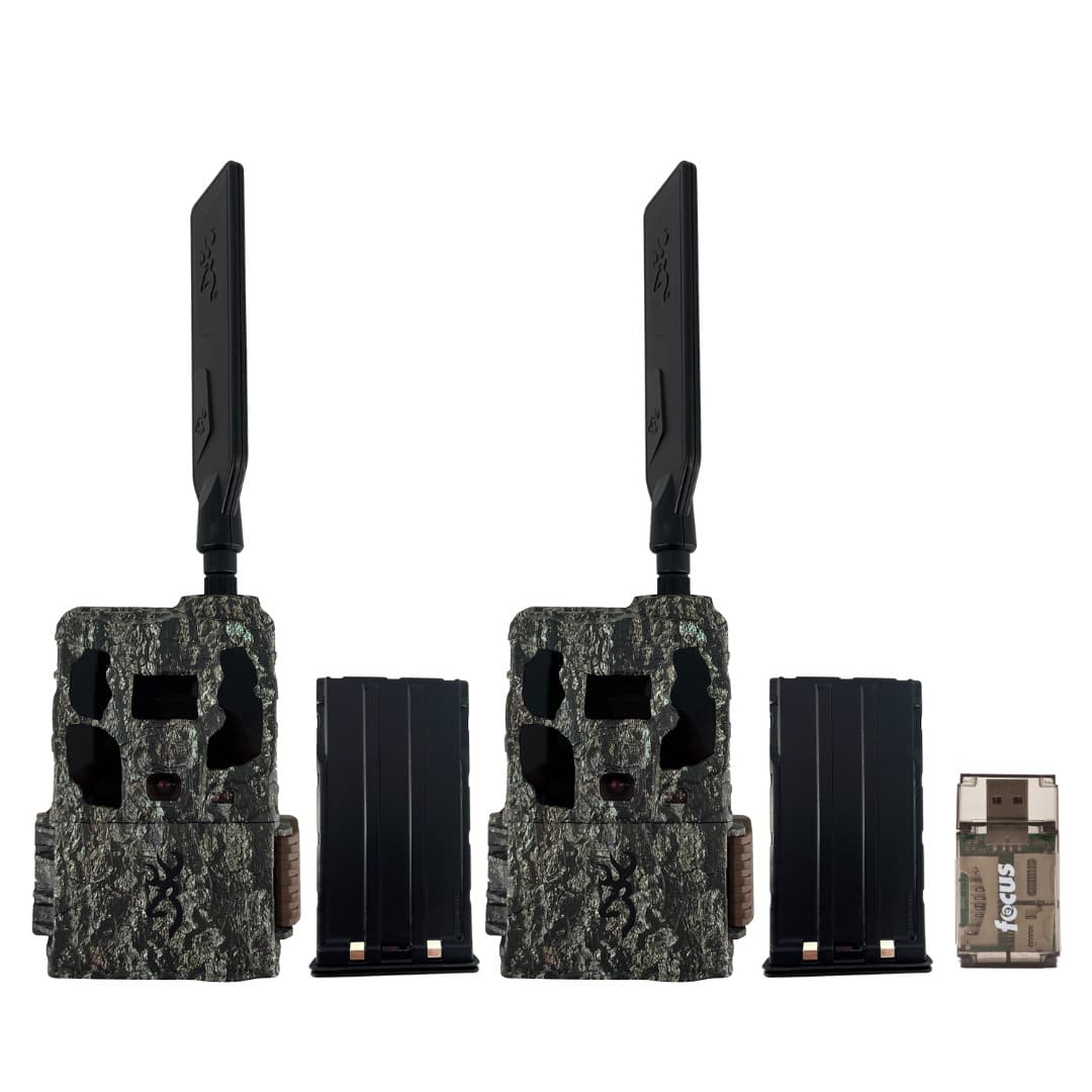 Browning - Trail Camera Defender Wireless Pro Scout Max HD AI 46MP Bundle
