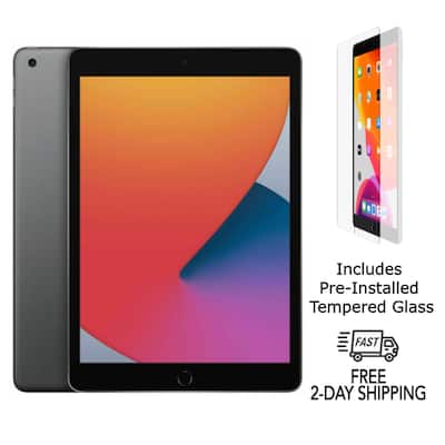 Apple Refurbished Excellent iPad 8th Gen A2270 (WiFi) 128GB w/ Pre Apple Refurbished Excellent iPad 8th Gen A2270 (WiFi) 128GB w/ Pre