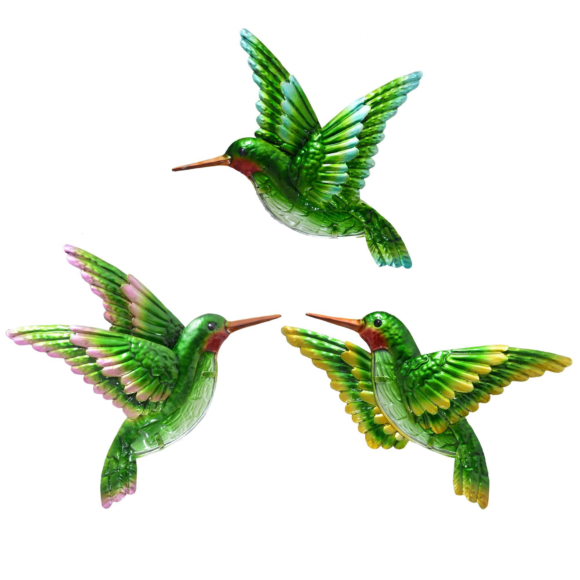 Fabibe Metal Parrots Wall Decor Outdoor Decorations For Yard Garden Art ...