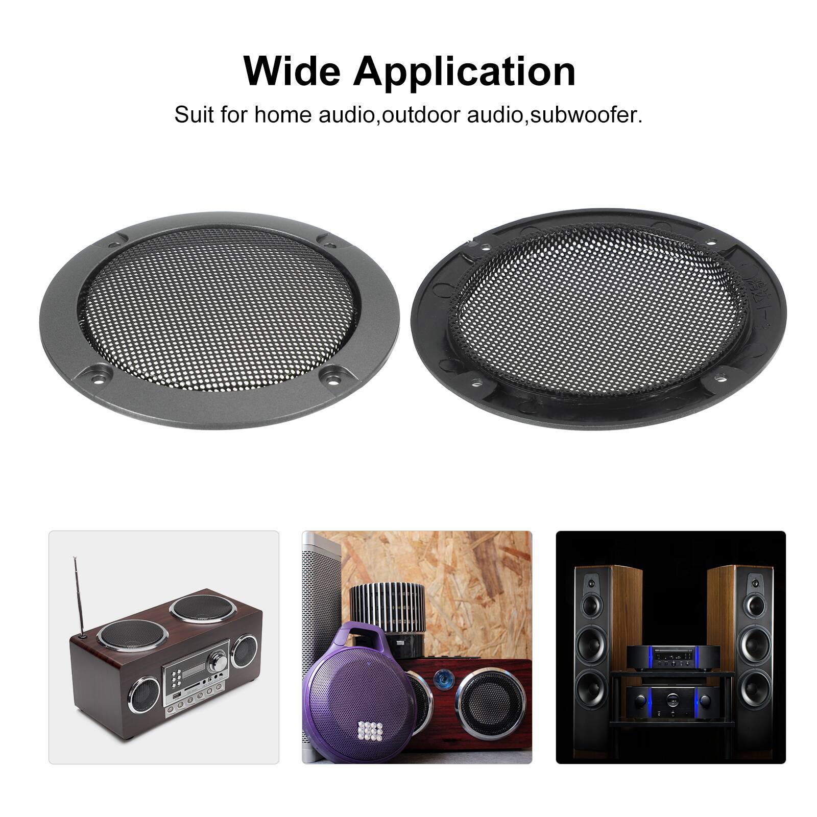 Wide Application  
Suit for home audio, outdoor audio, subwoofer.