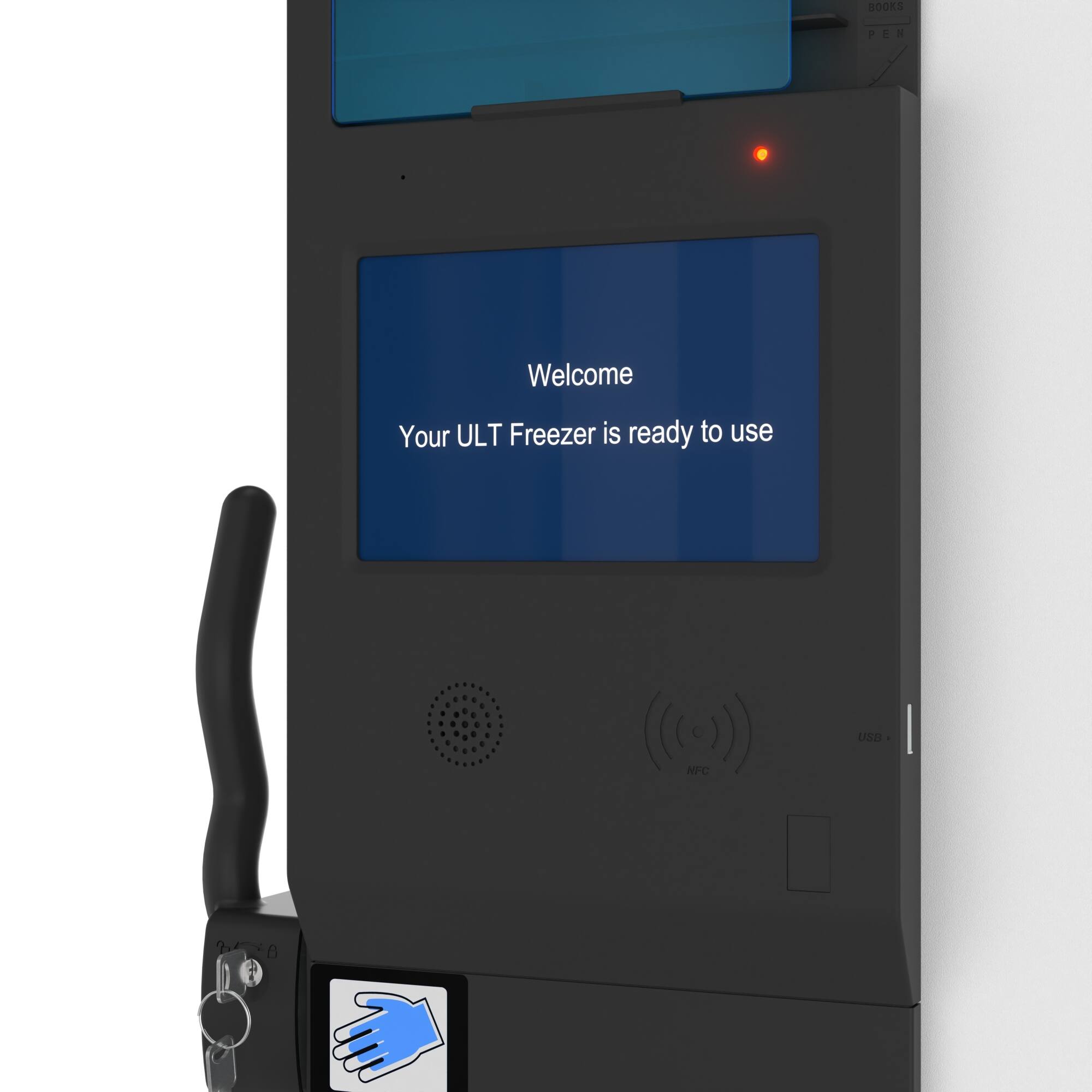 BOOKS - E

Welcome

Your ULT Freezer is ready to use

USE NFC