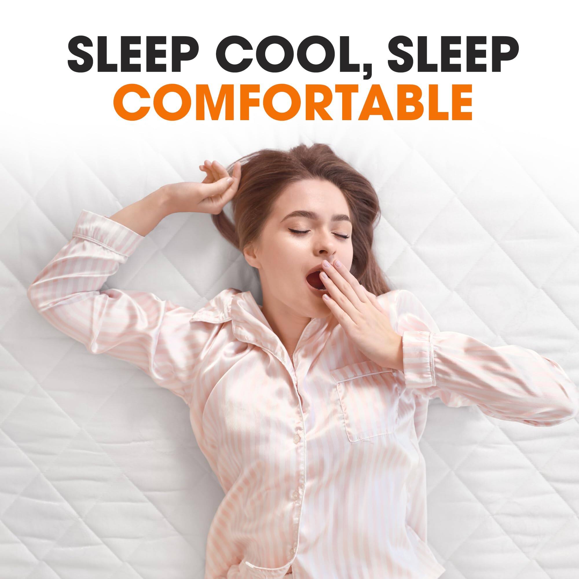 SLEEP COOL, SLEEP COMFORTABLE