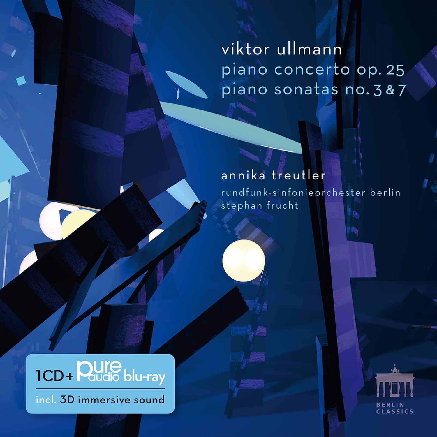 Treutler  Rundfunk-Sinfonieorchester Berlin  Frucht - Piano Concerto 25  - BLU-RAY AUDIO