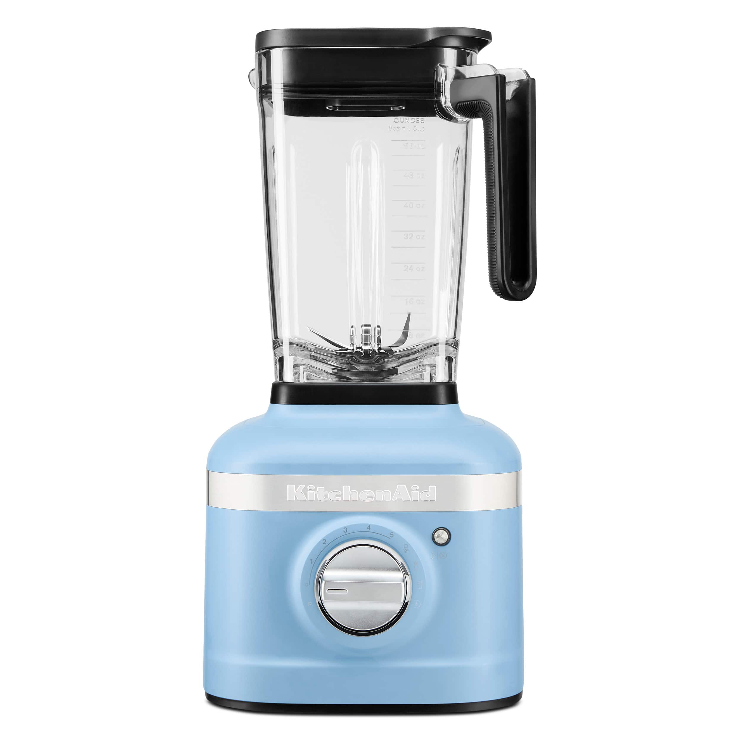 Front. KitchenAid - KitchenAid® K400 Variable Speed Blender - KSB4027 - Blue Velvet.