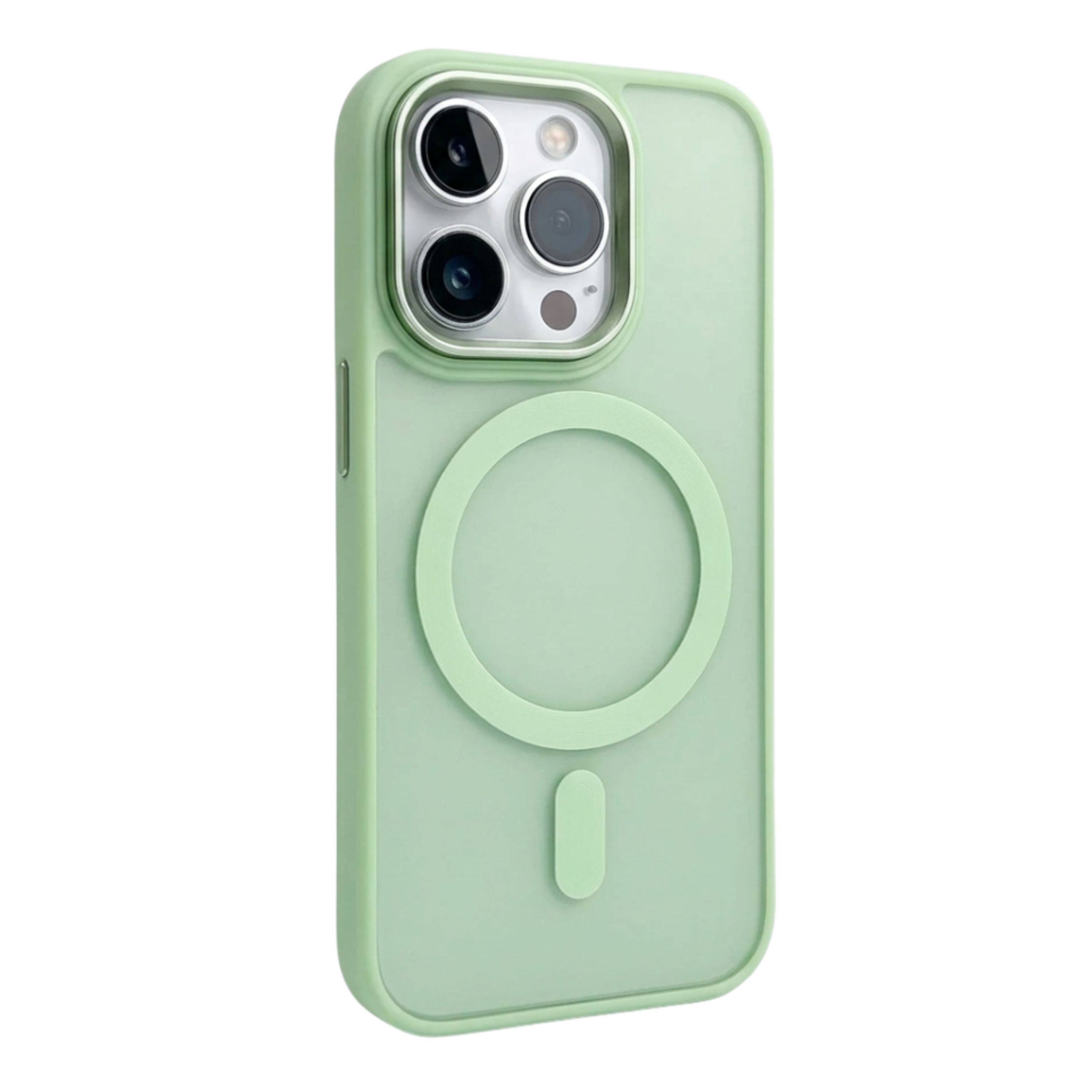 Front. Kitcheniva - Sleek Shockproof Protective Phone Case For iPhone iPhone 15 Pro Green - Green.