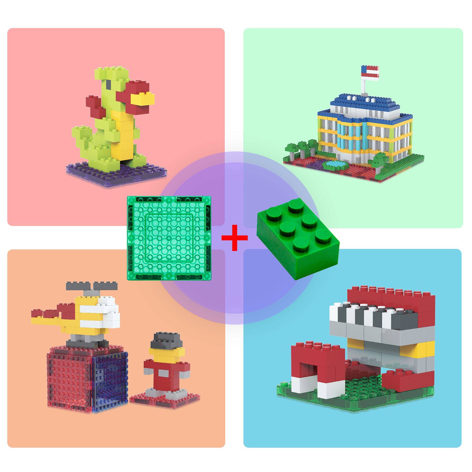 Alt View 6. PicassoTiles - PICASSO-TILES Magnetic Bricks for Kids, 512PCS Magnet Tiles Construction STEM Building Blocks Educational Toy - Multicolor.