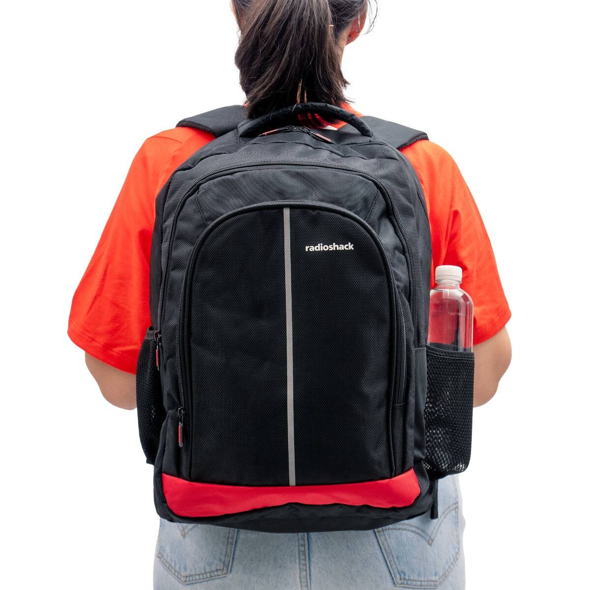 Alt View 5. RadioShack - RadioShack Functional - 15.6" Laptop backpack 2606014 - Black.