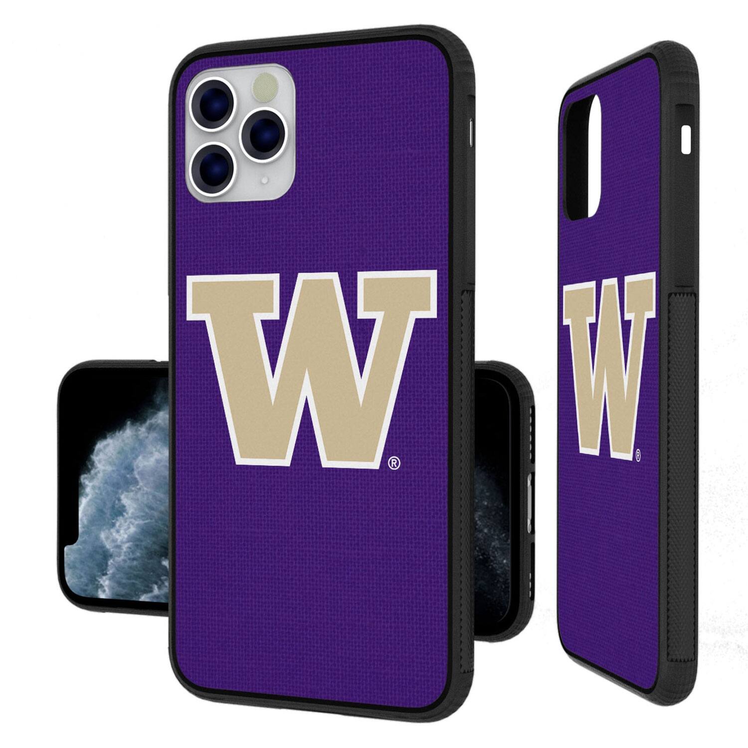 Alt View 2. Keyscaper - Washington Huskies iPhone Solid Design Bump Case - 14 - Multicolor.