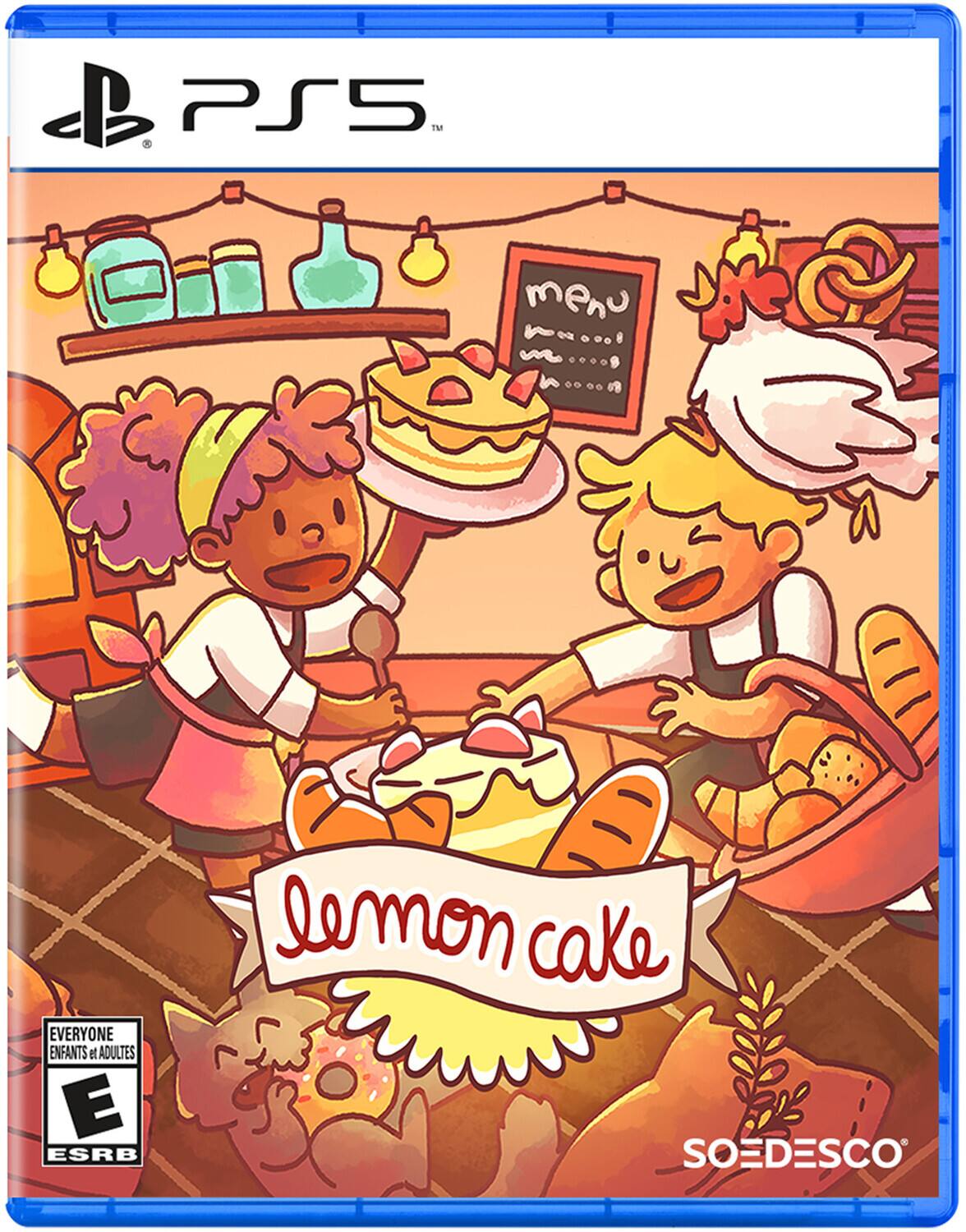 PS5™
lemon cake
SOEDESCO
EVERYONE ENFANTS et ADULTES ESRB - RP (Rating Pending)