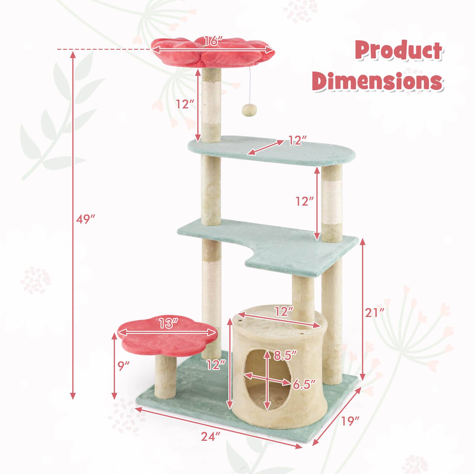 Product Dimensions

- 16"
- 12"
- 12"
- 12"
- 13"
- 12"
- 21"
- 8.5"
- 6.5"
- 19"
- 24"
- 49"