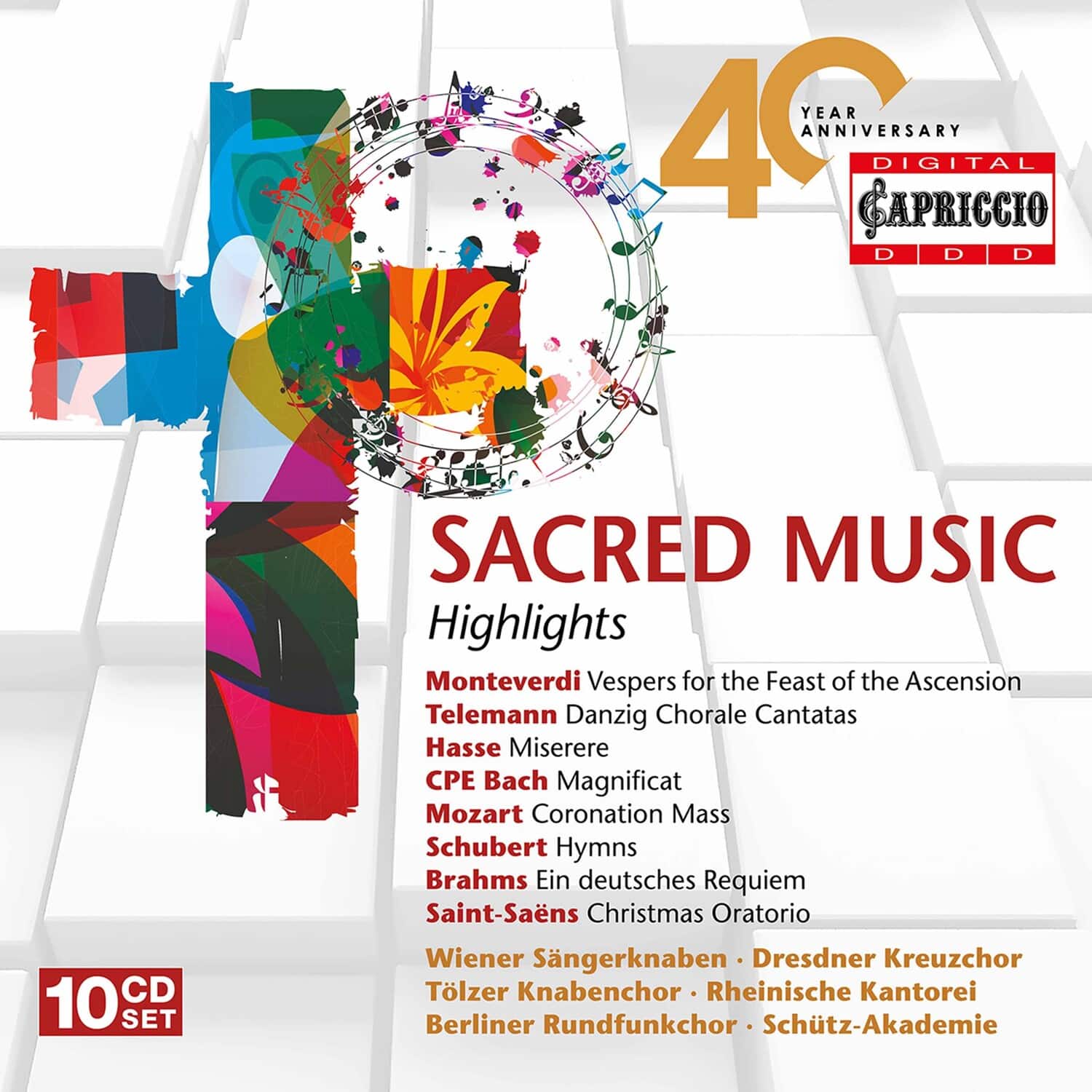 Various Artists - 40th Anniversary: Sacred Music    - COMPACT DISCS [CD] price history on PriceWatchPro