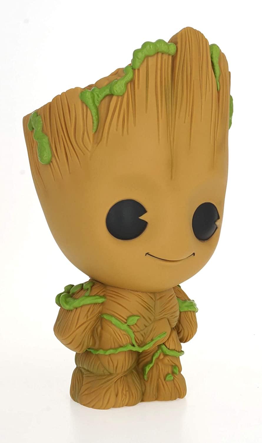 Alt View 2. Monogram - Marvel Baby Groot 8 Inch PVC Figural Bank - Brown.